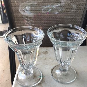 Vintage sherbet glasses